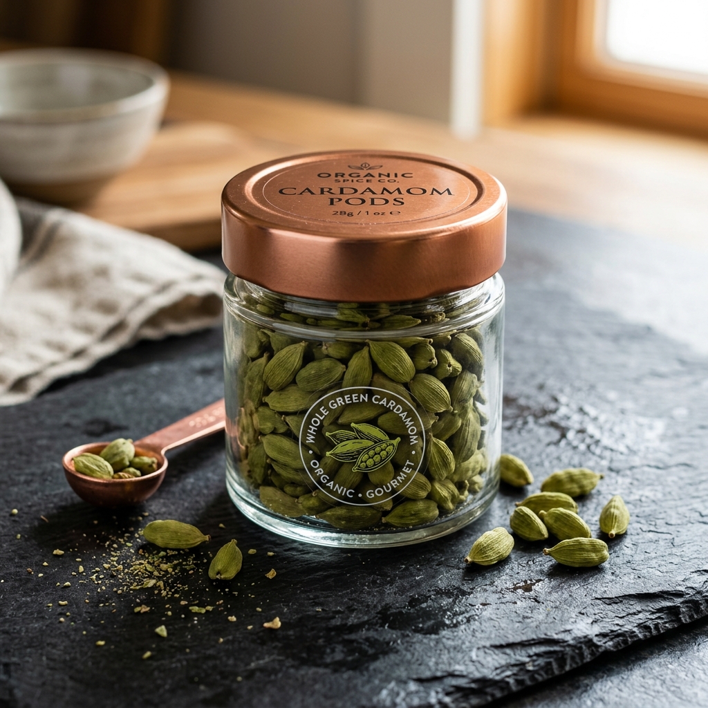 Whole Green Cardamom Pods