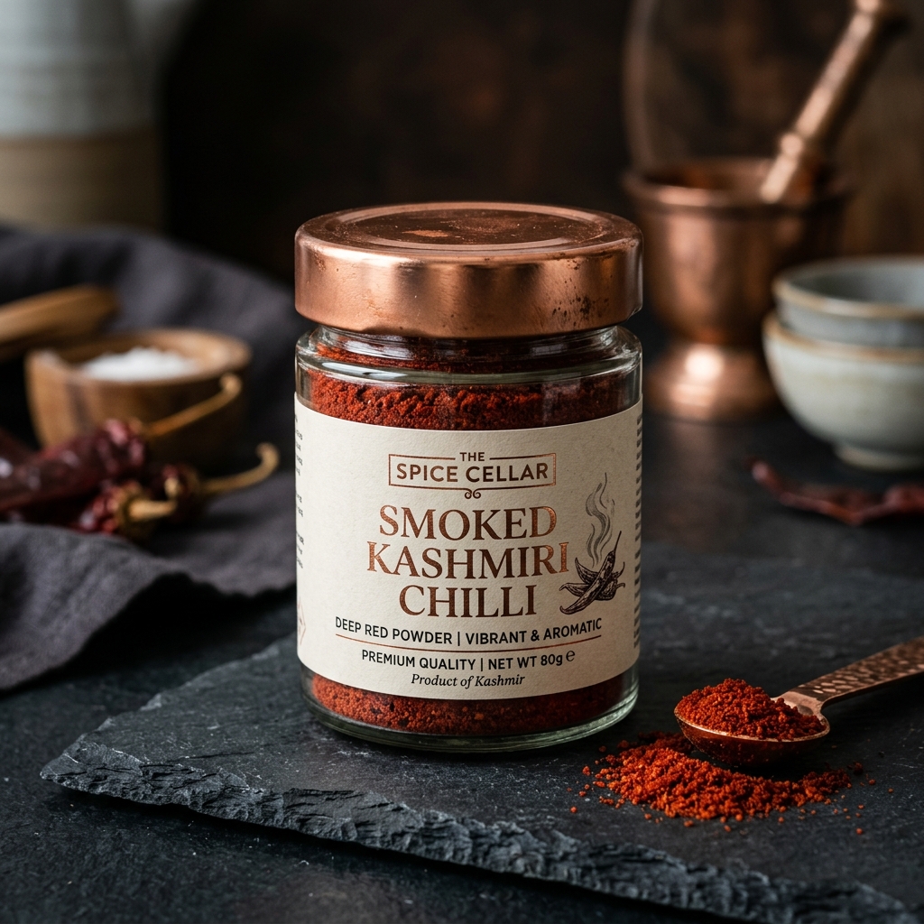 Smoked Kashmiri Red Chilli